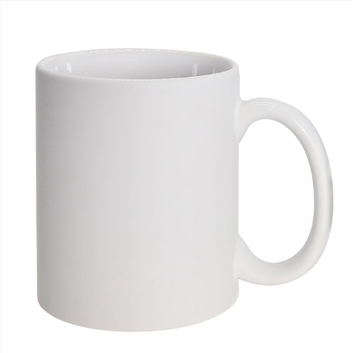 Taza Blanca de Cerámica para Sublimación McKAKO 11 oz (Grado A/B)