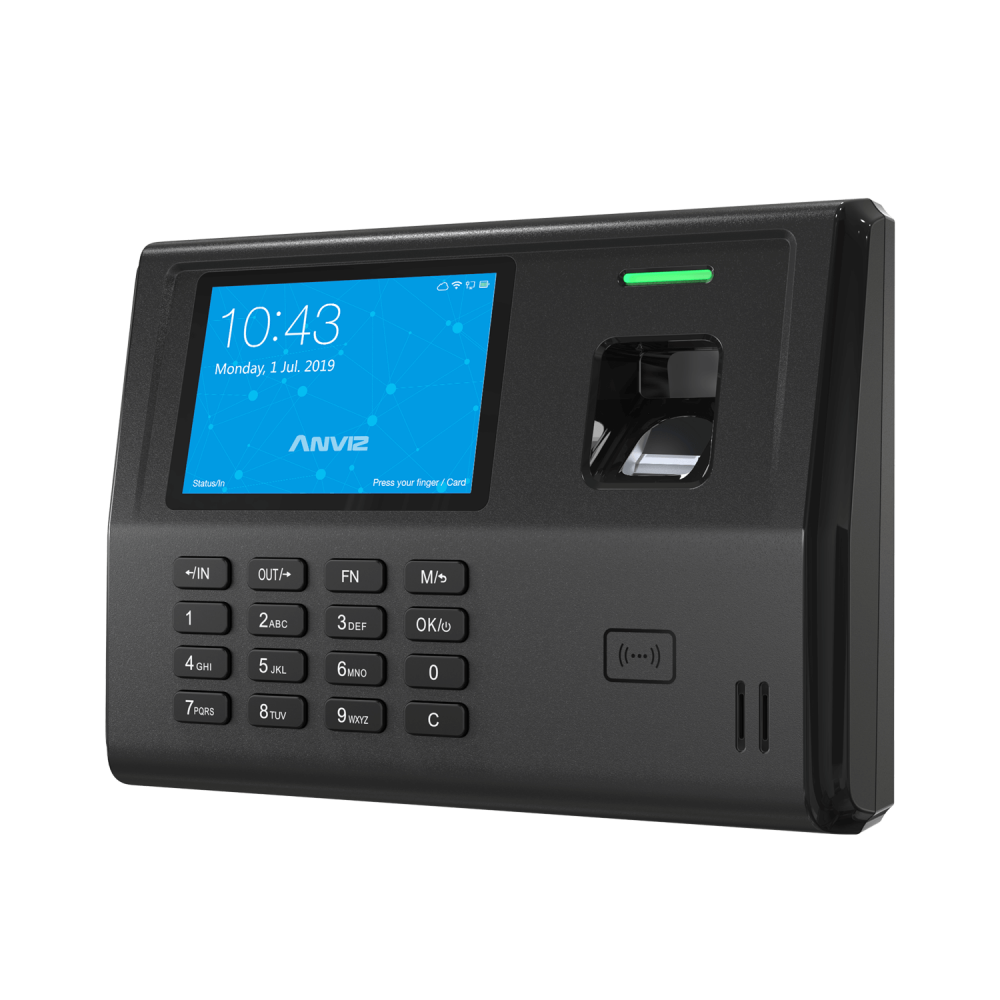 Reloj Marcador Biométrico Anviz EP300 PRO | Control de Asistencia 