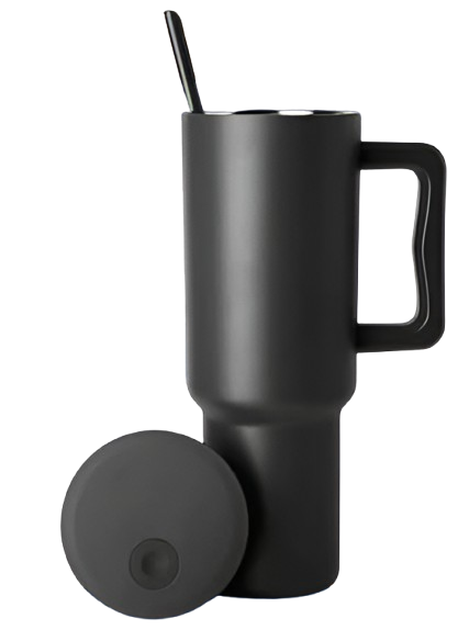 Vasos térmicos ecológicos de 40 oz con asa