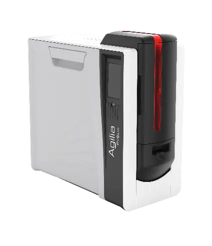 Impresora de Tarjetas Evolis Agilia Duplex Expert Retransfer 600 DPI USB y Ethernet