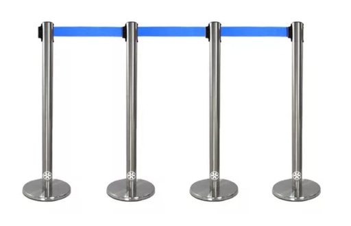 [TS-BLT-B] TS-BLT-B Cinta azul para postes separadores de fila