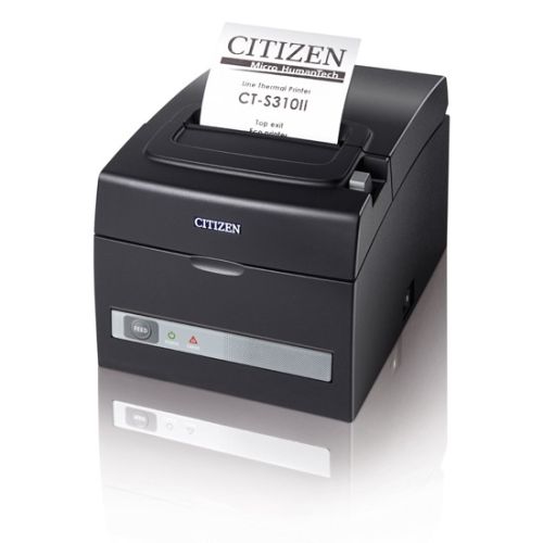 [CT-S310II-U-BK] Impresora Citizen Termica de recibos Citizen CT-310li , 160Mm, color negro, conectividad USB y Serial