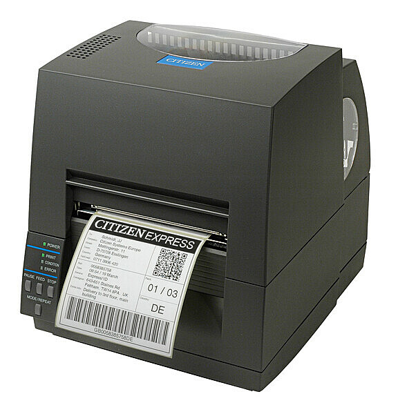 [CL-S621-GRY] Impresora de Etiquetas transferencia termicas y termica directa,  Citizen, CL-S621, 203DPI. 4" maximo